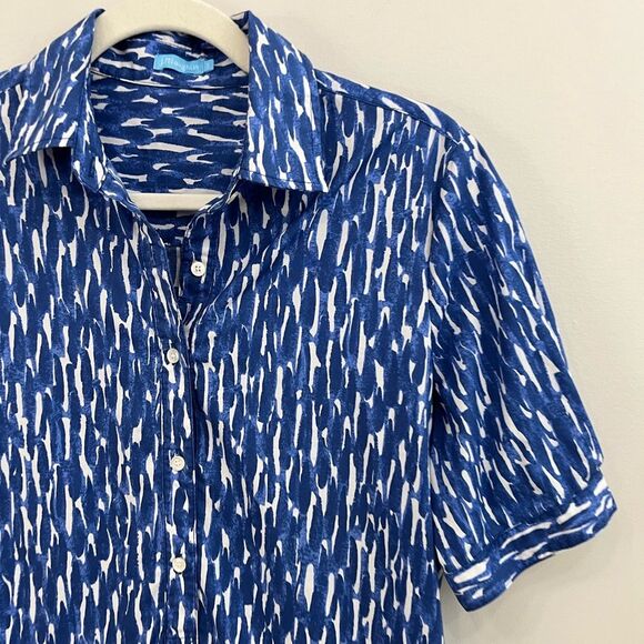 J. McLaughlin Arissa Cap Sleeve Dress in Beatriz Spot S - Picture 5 of 10